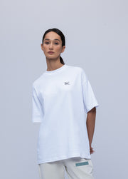 Women's White TME Oversized T-shirt