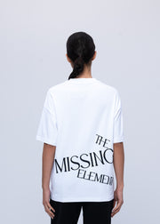 Women's White TME Embroidery T-Shirt