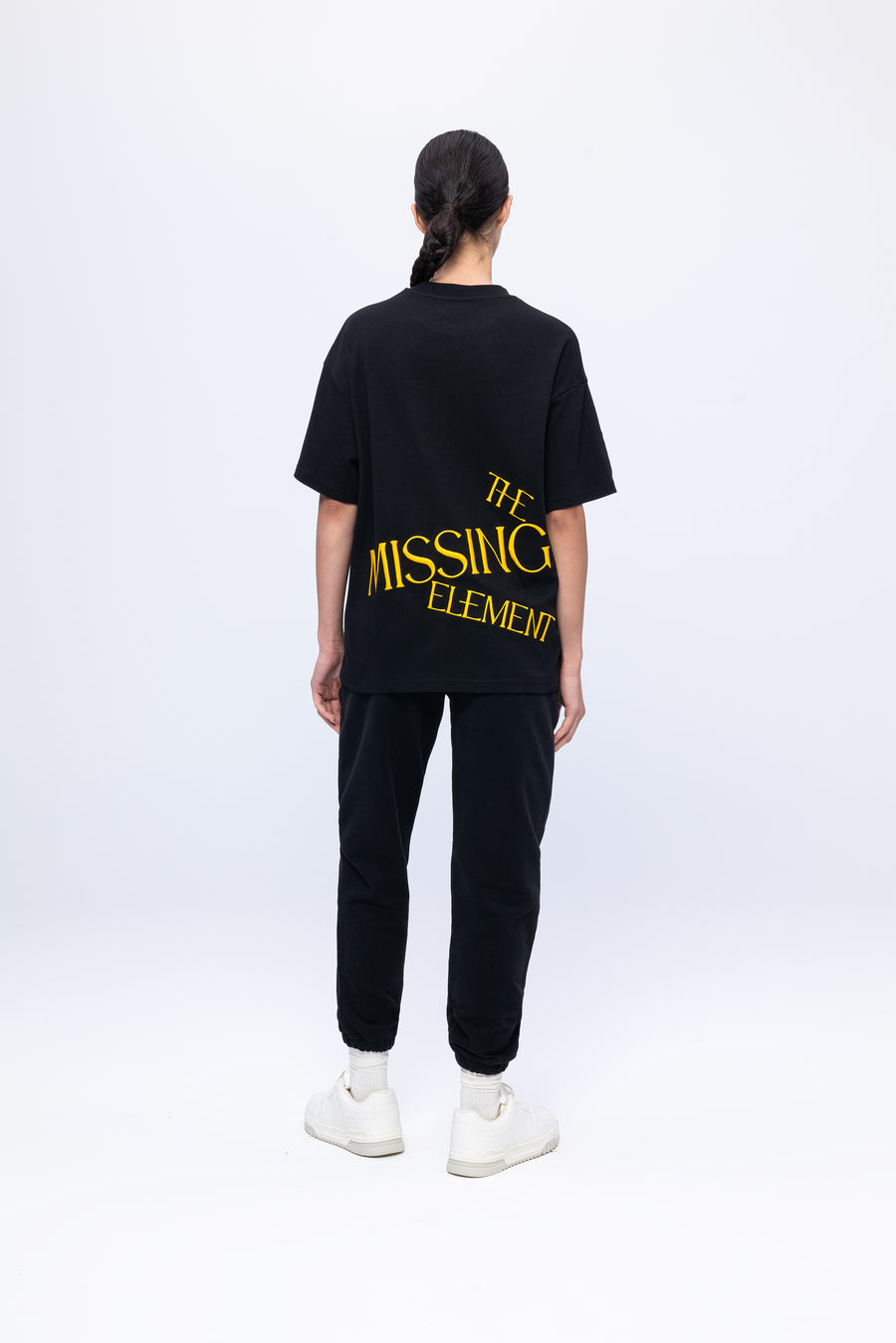 Women's Black TME Embroidery T-Shirt