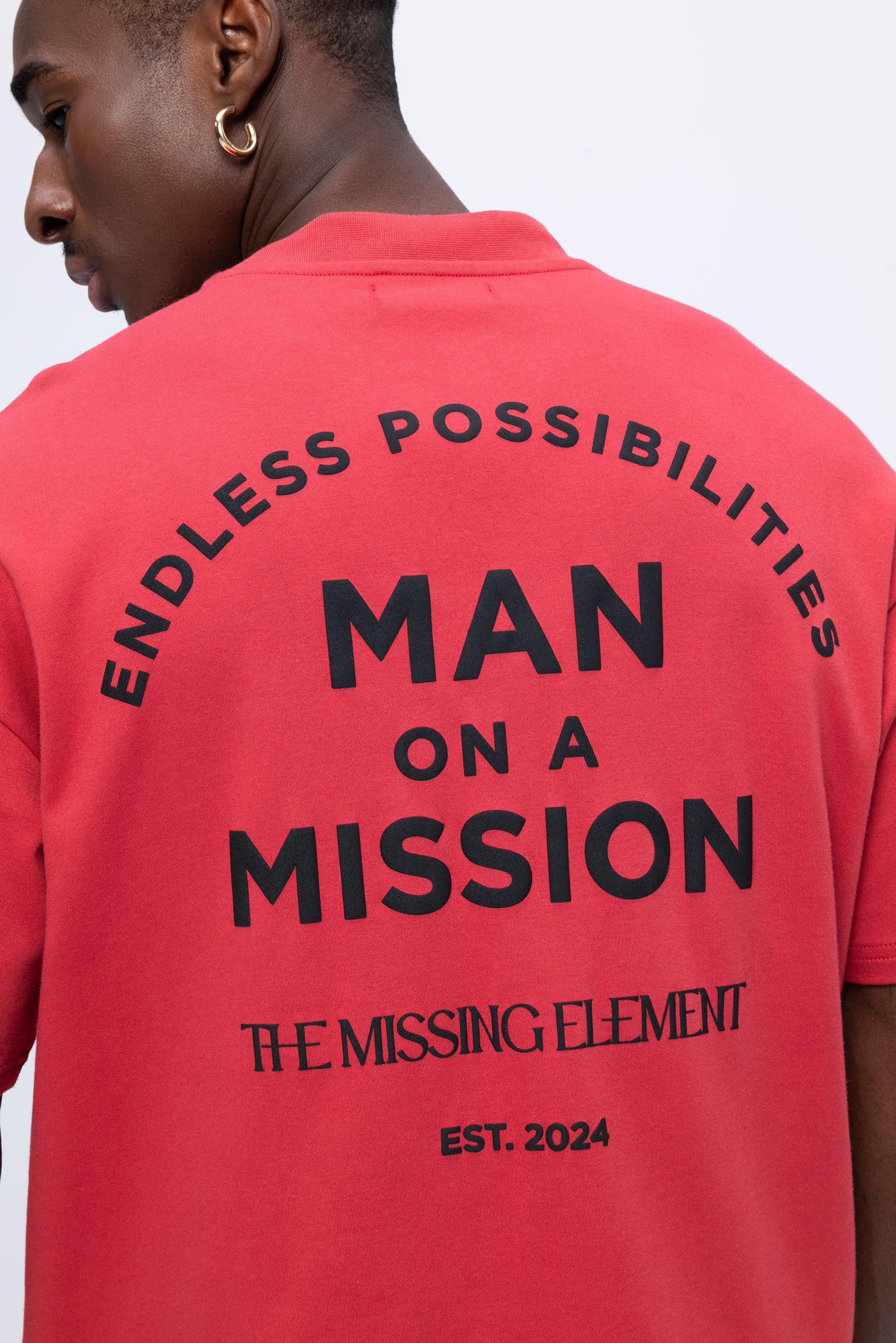 Men's Raspberry Man On A Mission T-shirt – The Missing Element