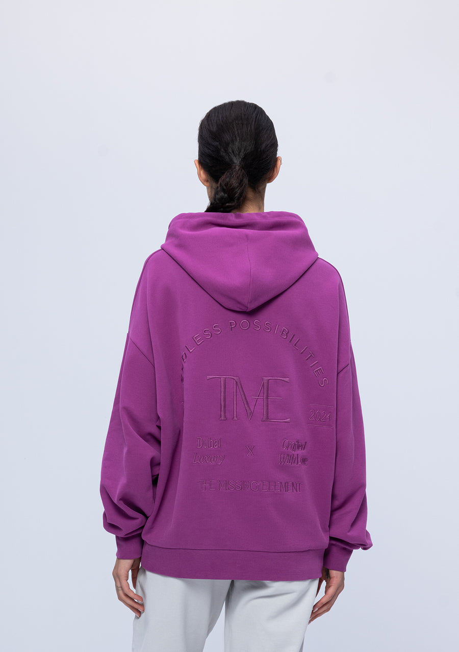 Women's Amethyst Oversized Hoodie