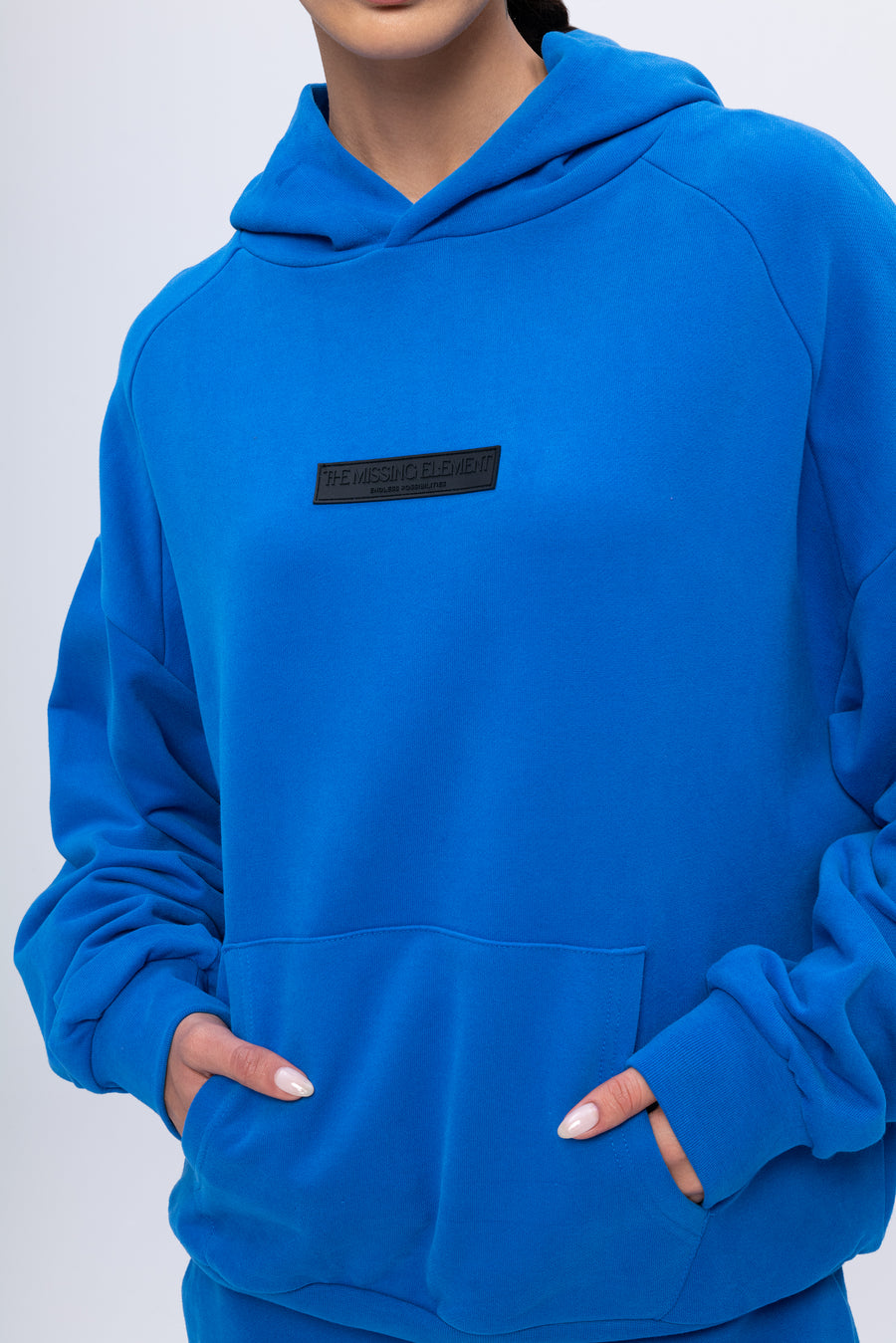Women's Cobalt Blue Oversized Hoodie